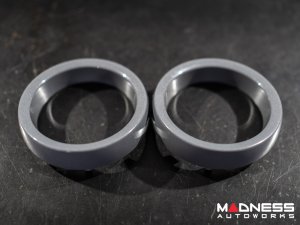 smart fortwo Instrument Trim - Pod Trim Rings - 451 - Grey (Platinum)